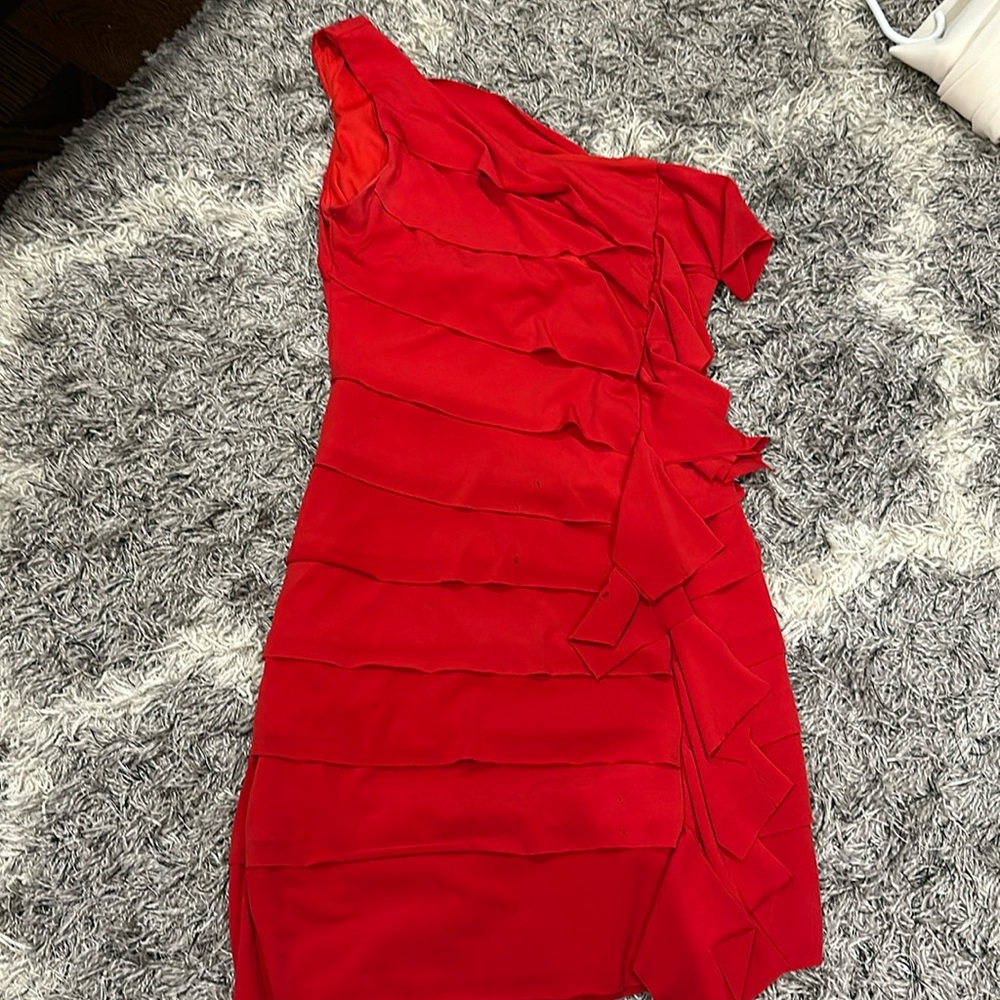 Red dress